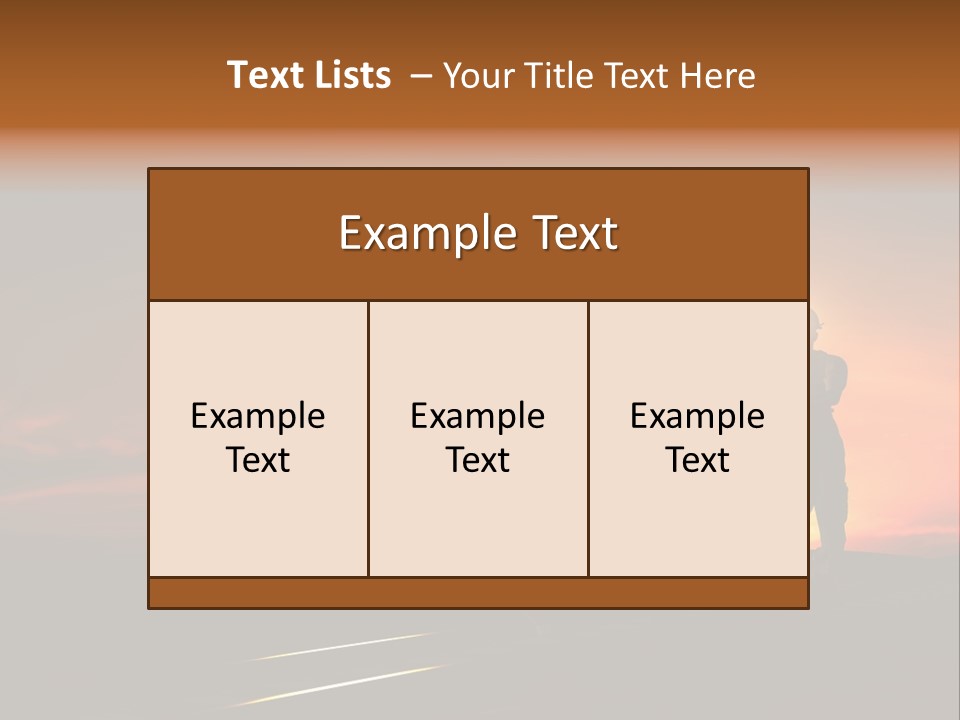 Career Man Worker PowerPoint Template