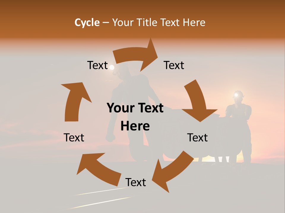 Career Man Worker PowerPoint Template