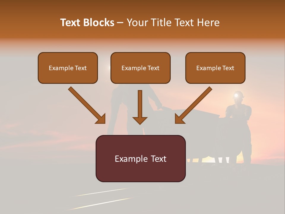 Career Man Worker PowerPoint Template