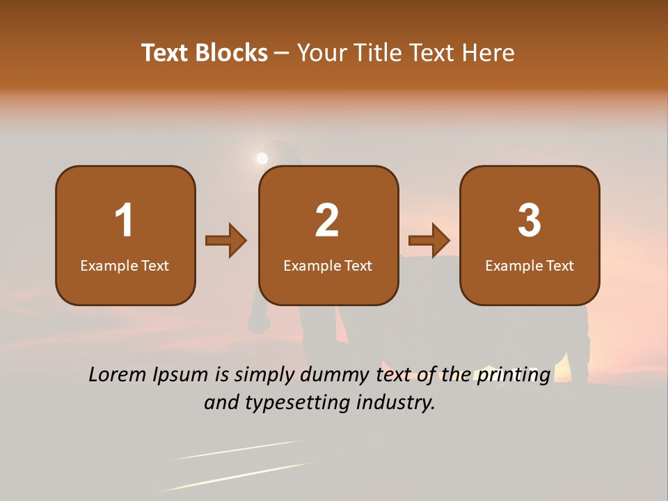 Career Man Worker PowerPoint Template