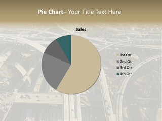 Above Busy Parkway PowerPoint Template