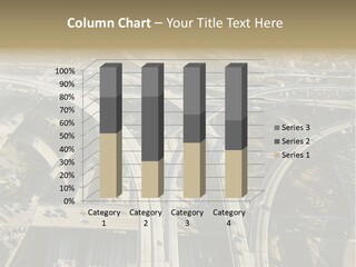 Above Busy Parkway PowerPoint Template