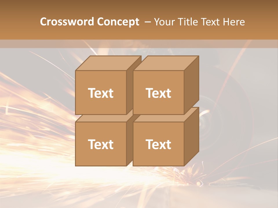 Blade Wheel Die PowerPoint Template