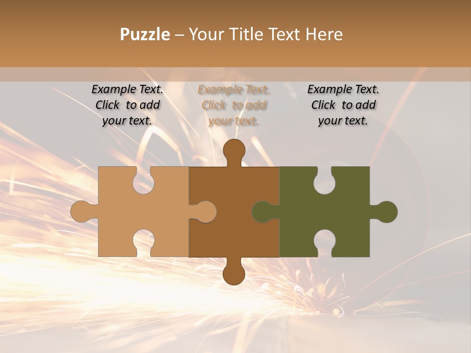 Blade Wheel Die PowerPoint Template