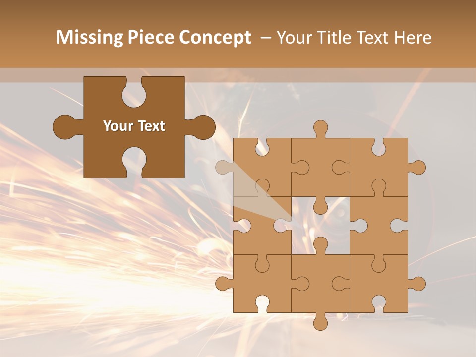 Blade Wheel Die PowerPoint Template