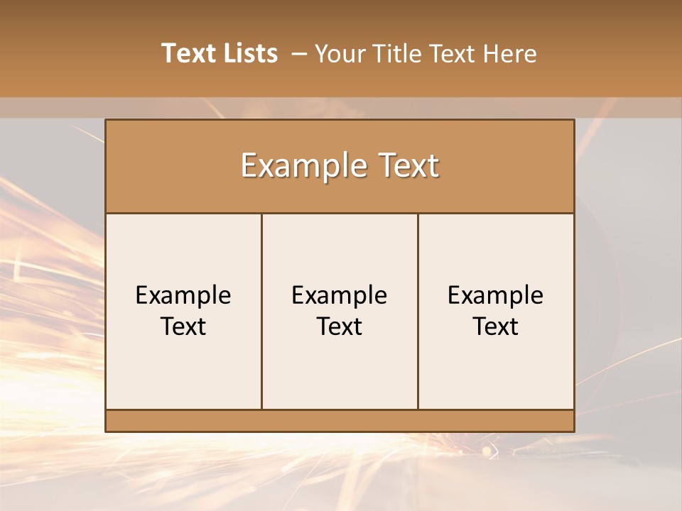 Blade Wheel Die PowerPoint Template