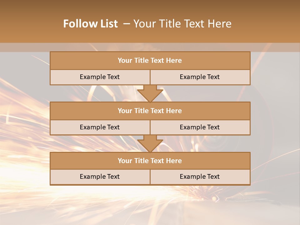 Blade Wheel Die PowerPoint Template