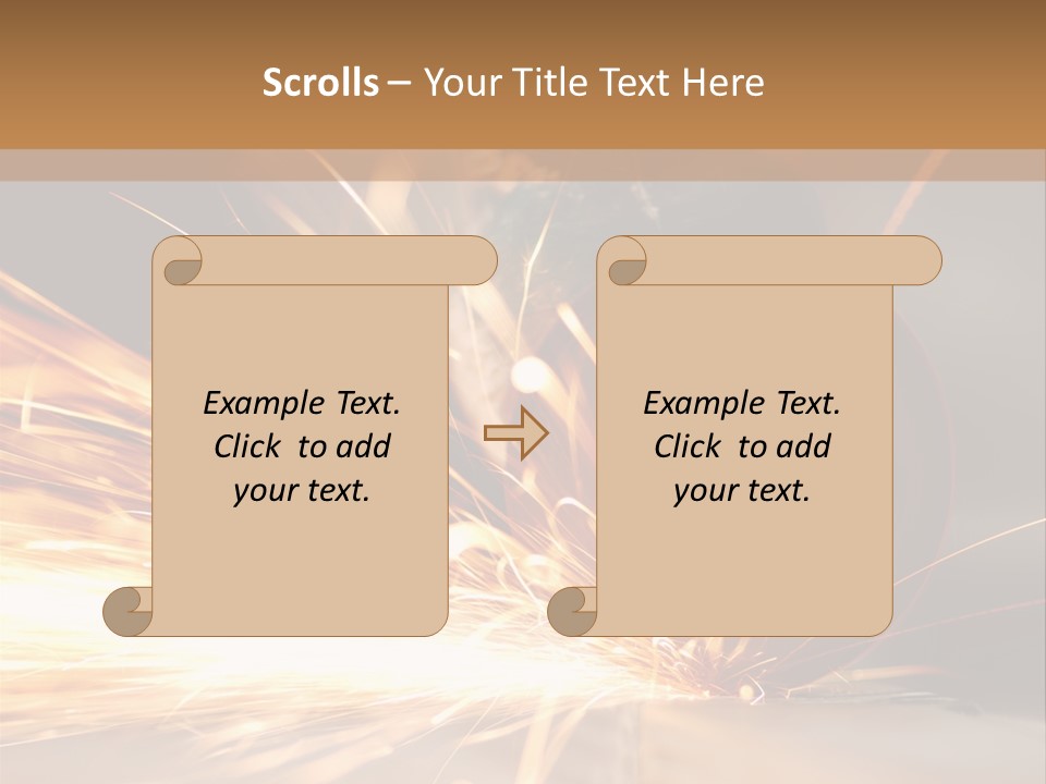 Blade Wheel Die PowerPoint Template