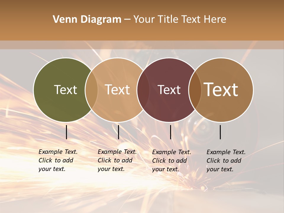 Blade Wheel Die PowerPoint Template
