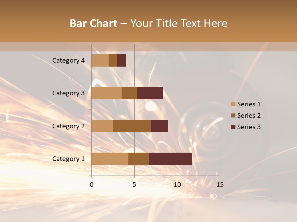 Blade Wheel Die PowerPoint Template