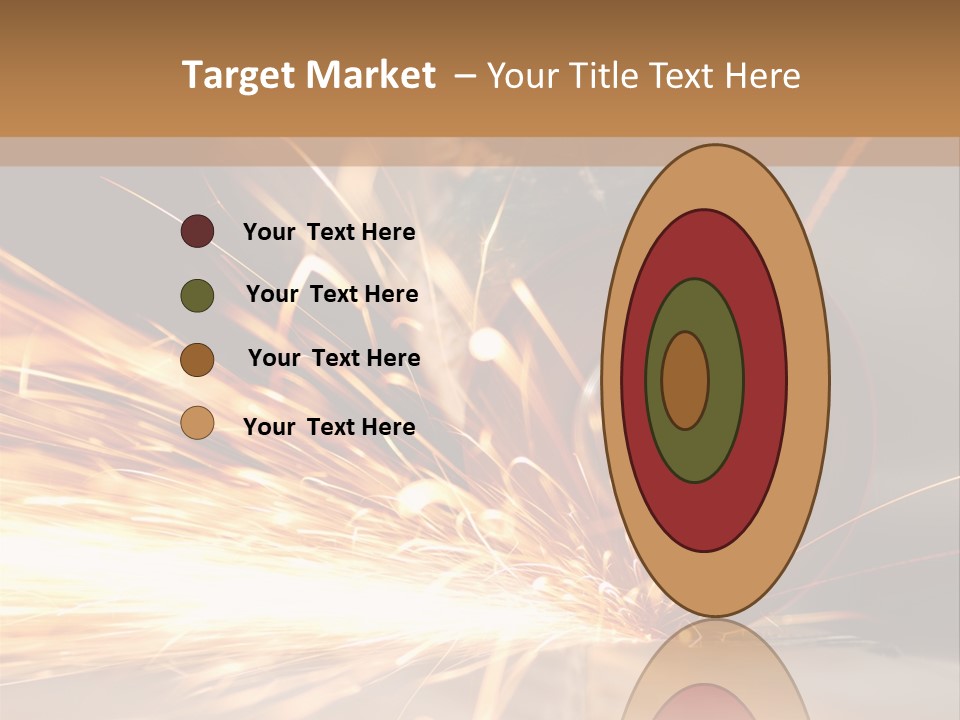 Blade Wheel Die PowerPoint Template