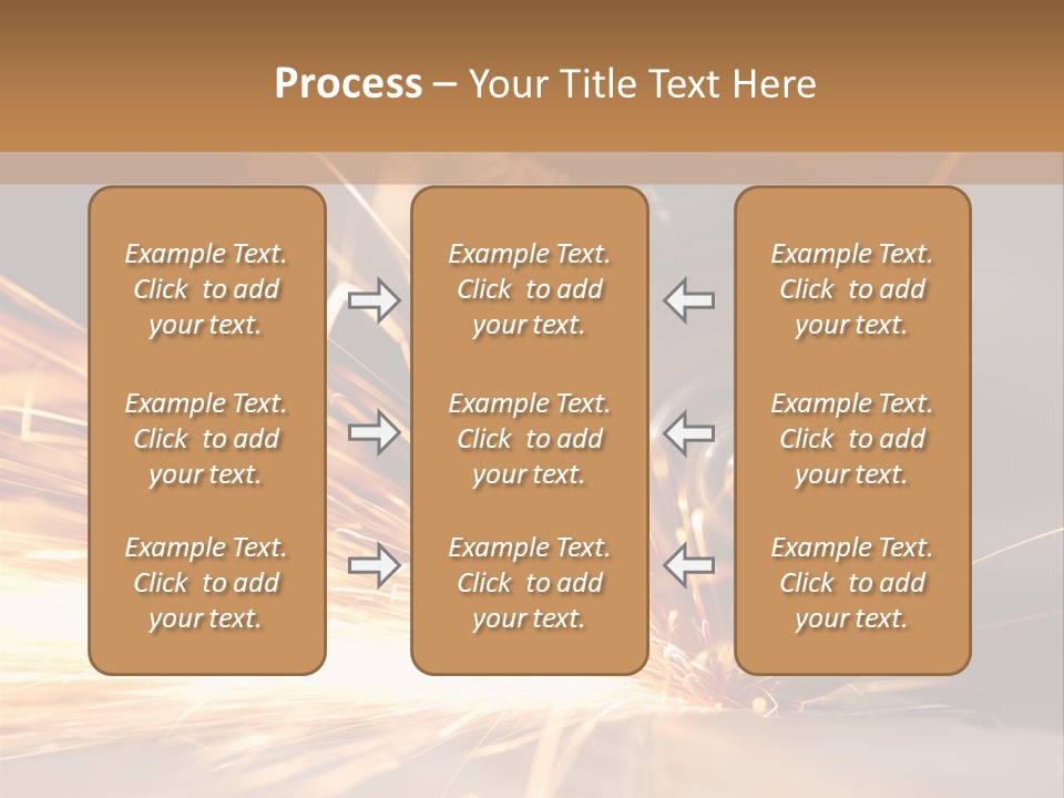 Blade Wheel Die PowerPoint Template