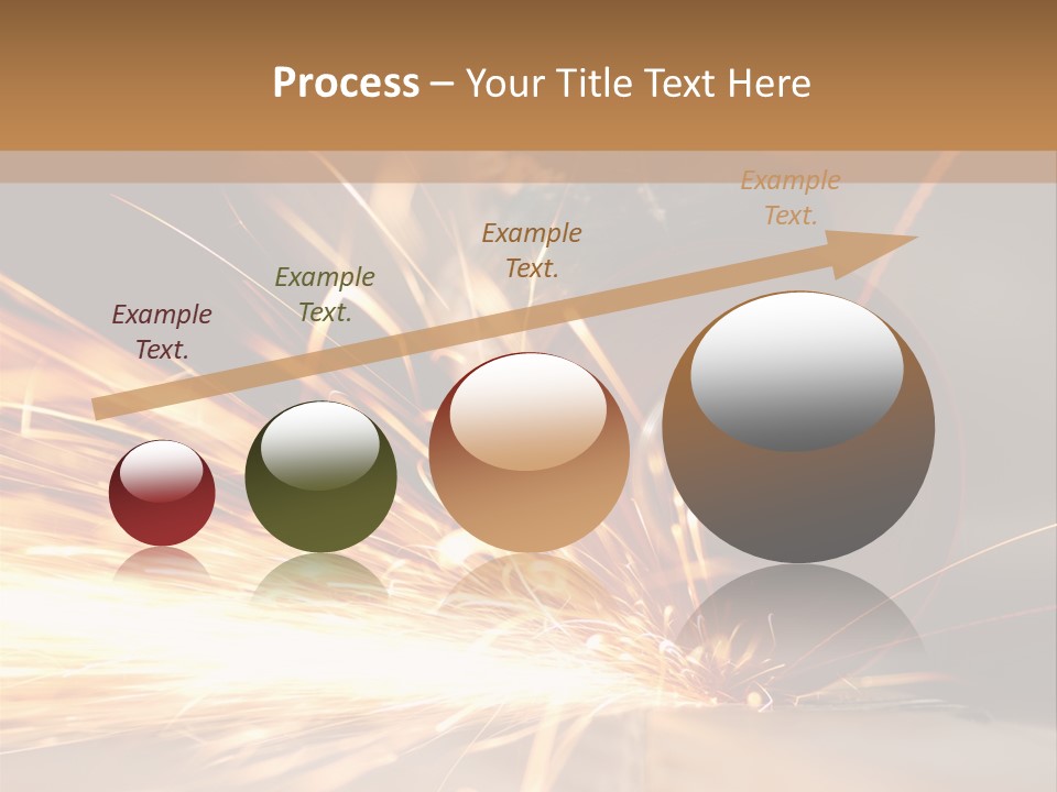Blade Wheel Die PowerPoint Template