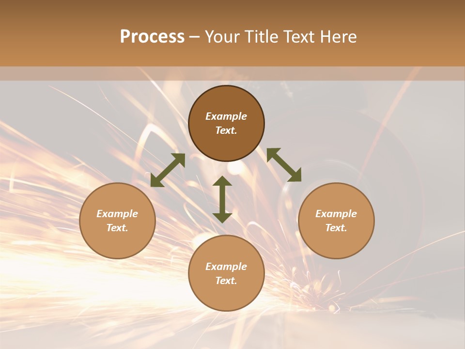 Blade Wheel Die PowerPoint Template