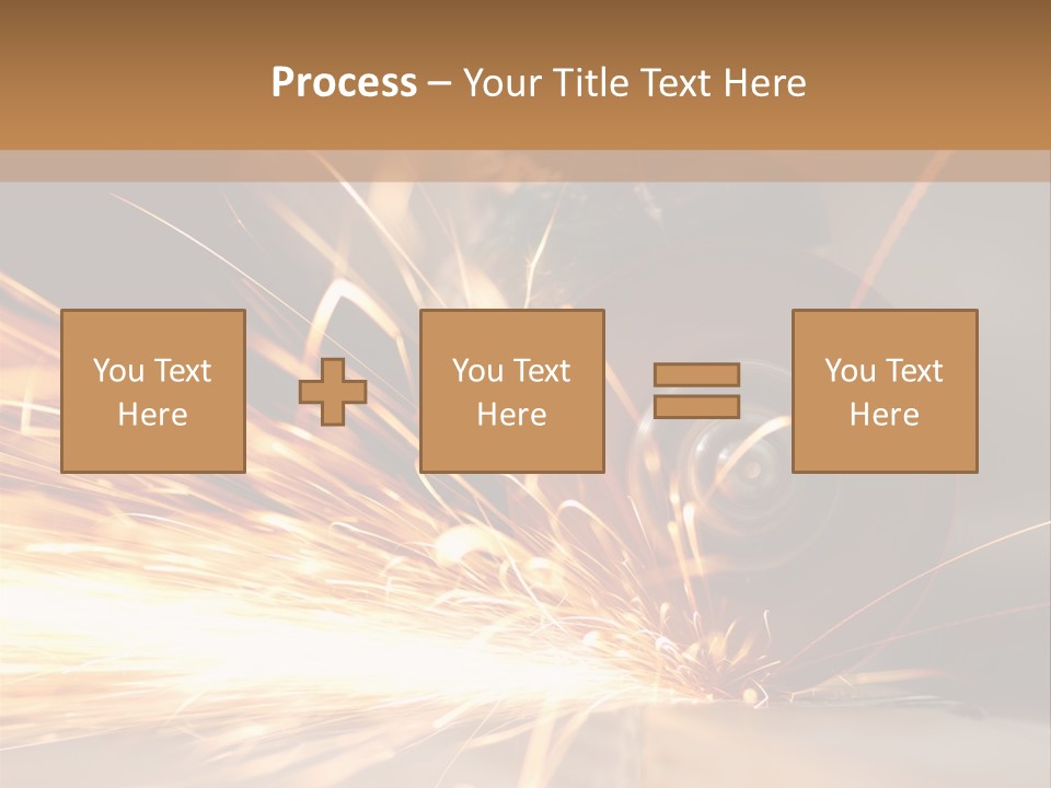 Blade Wheel Die PowerPoint Template