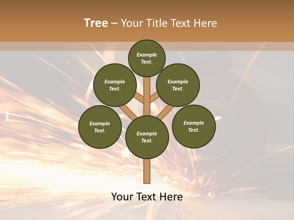 Blade Wheel Die PowerPoint Template