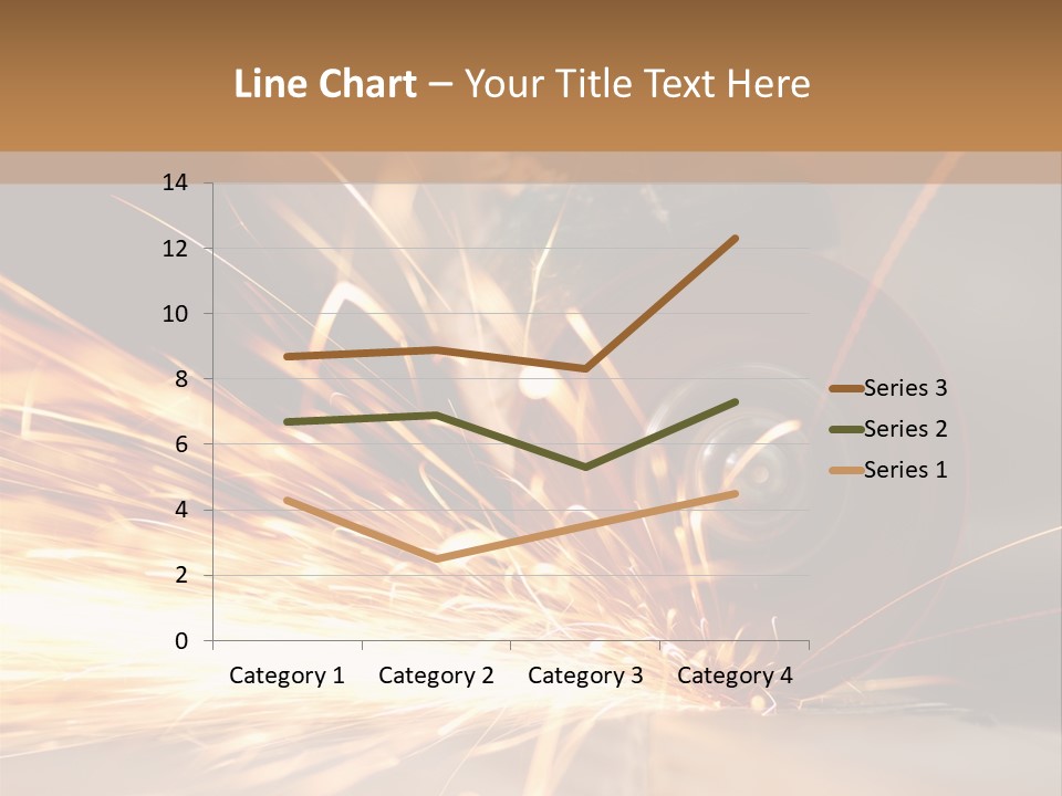 Blade Wheel Die PowerPoint Template