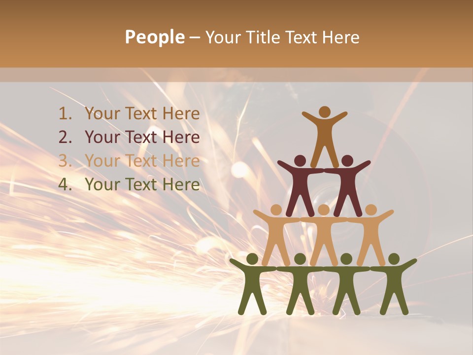 Blade Wheel Die PowerPoint Template