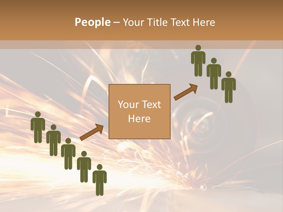 Blade Wheel Die PowerPoint Template