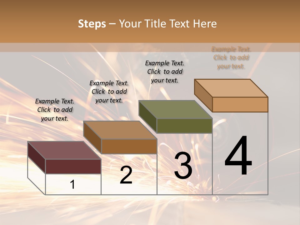 Blade Wheel Die PowerPoint Template