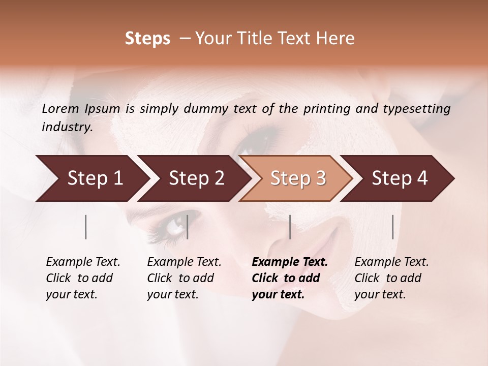 Sensuality Therapeutic Beautician PowerPoint Template