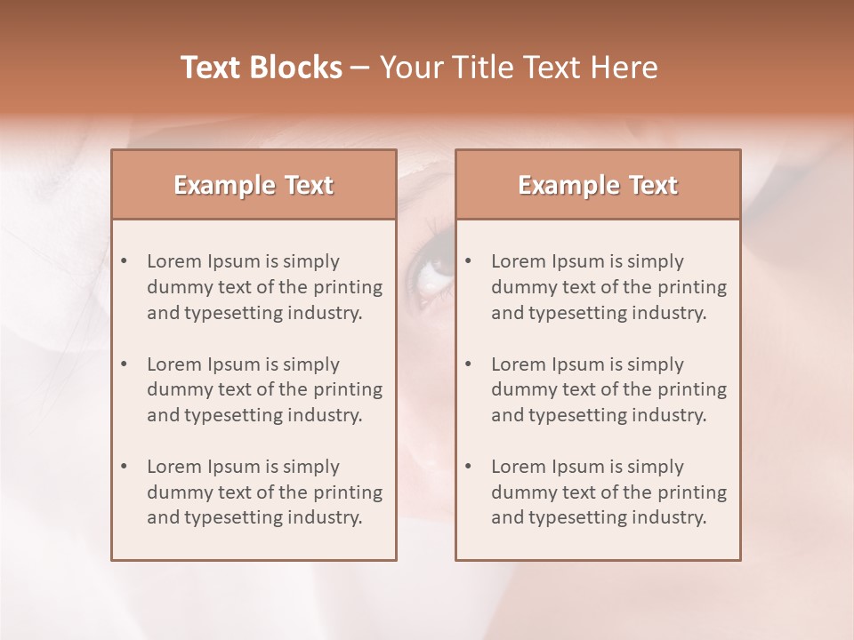 Sensuality Therapeutic Beautician PowerPoint Template