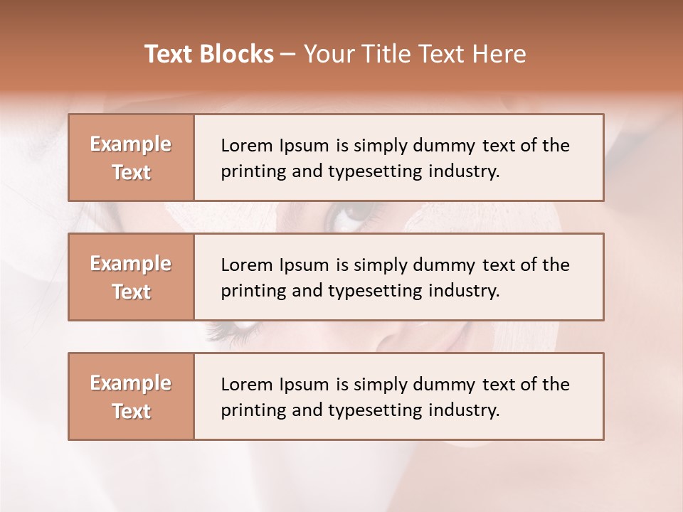 Sensuality Therapeutic Beautician PowerPoint Template