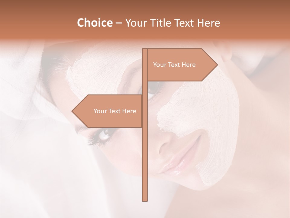 Sensuality Therapeutic Beautician PowerPoint Template