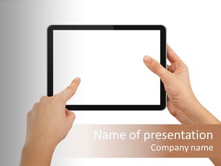 Display Press Tool PowerPoint Template