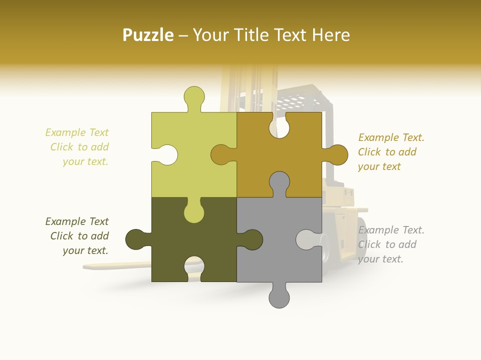 Work Building Delivery PowerPoint Template