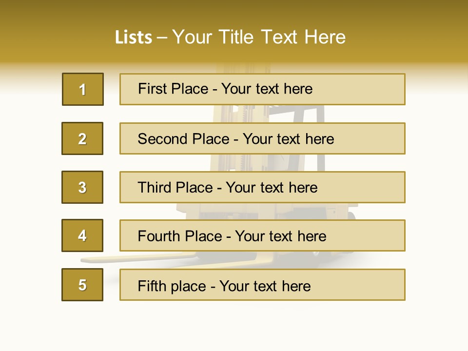 Work Building Delivery PowerPoint Template
