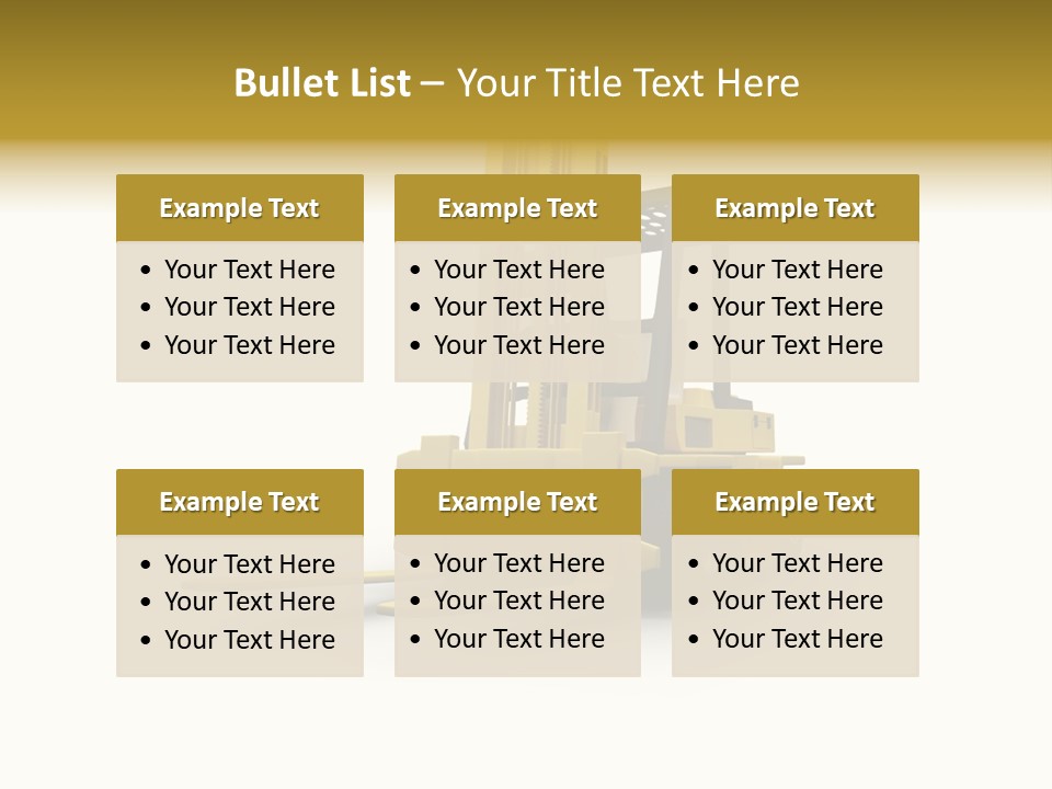 Work Building Delivery PowerPoint Template
