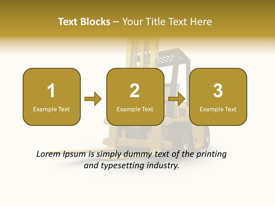 Work Building Delivery PowerPoint Template