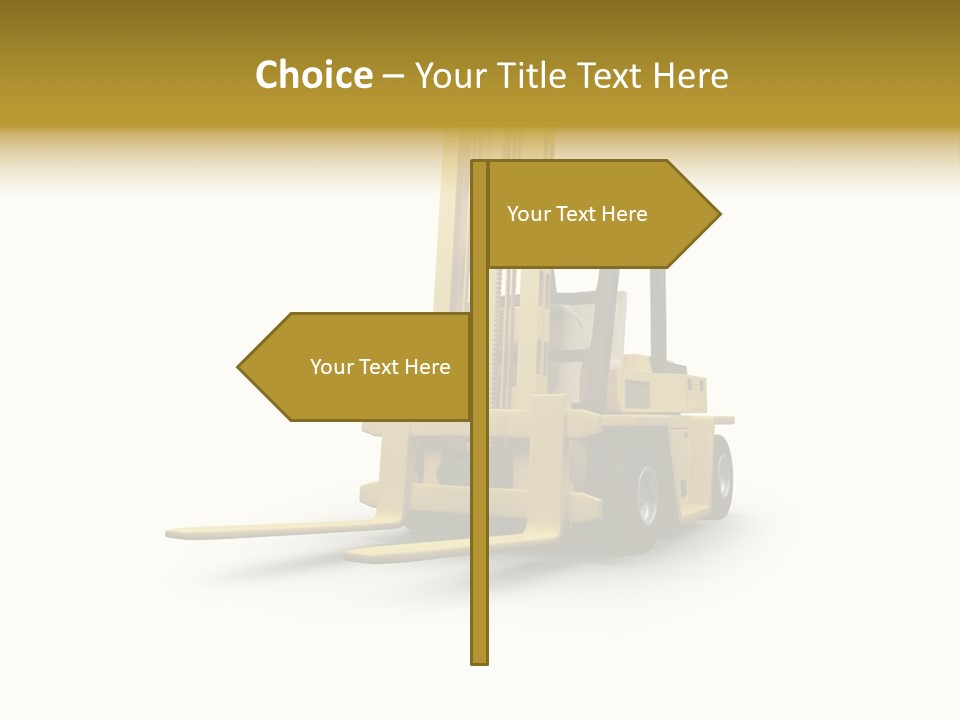 Work Building Delivery PowerPoint Template