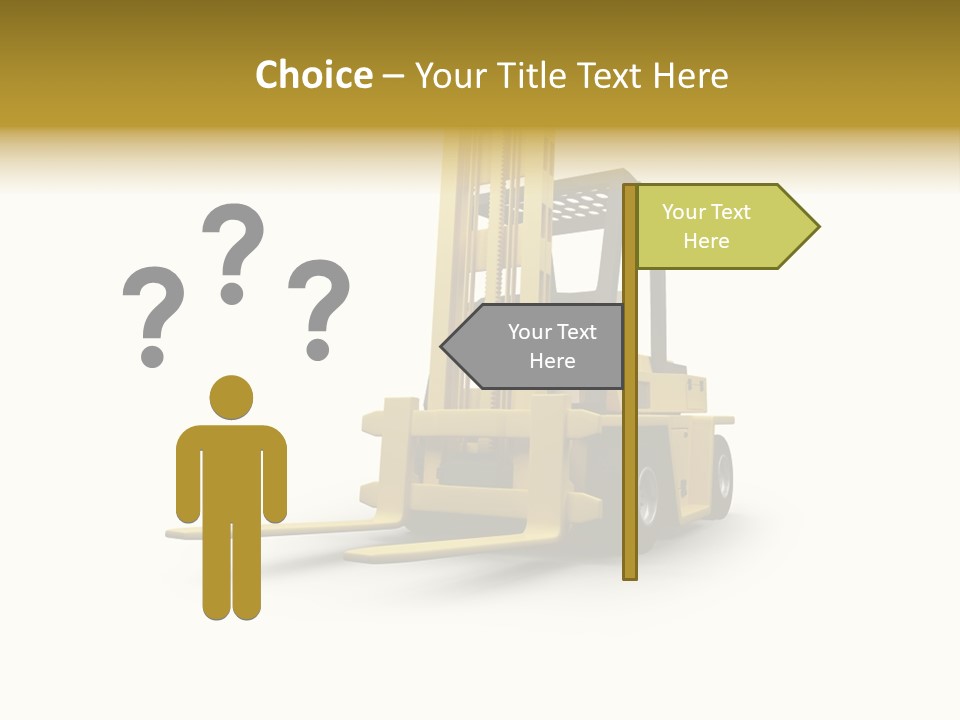 Work Building Delivery PowerPoint Template