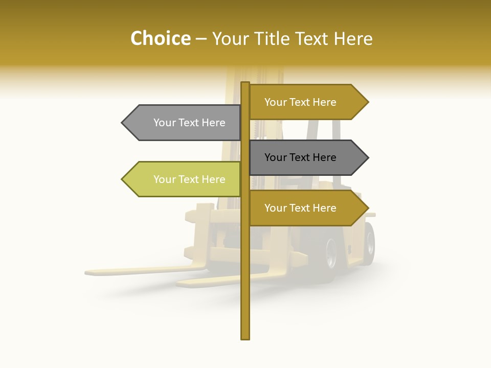 Work Building Delivery PowerPoint Template
