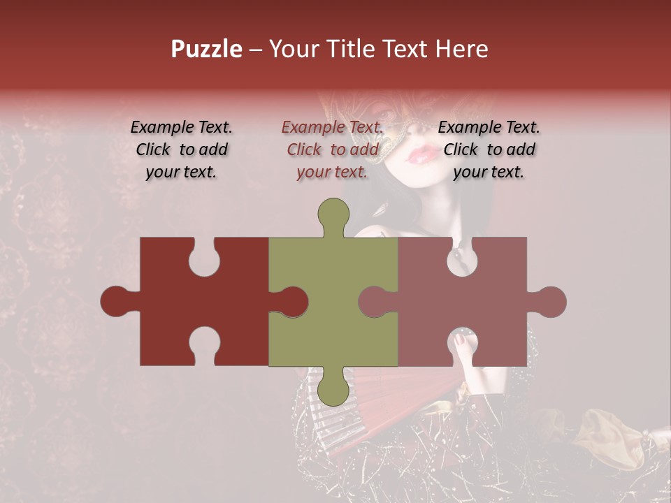 Love Cosplay Young PowerPoint Template