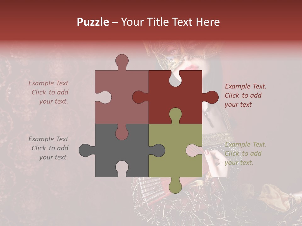 Love Cosplay Young PowerPoint Template