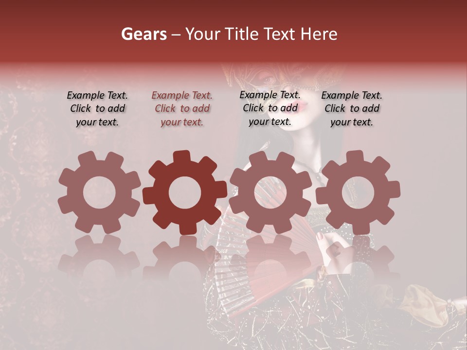 Love Cosplay Young PowerPoint Template