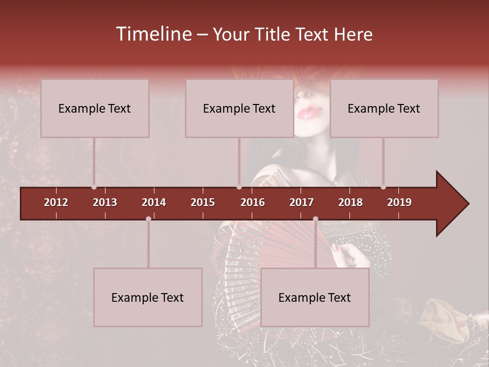 Love Cosplay Young PowerPoint Template