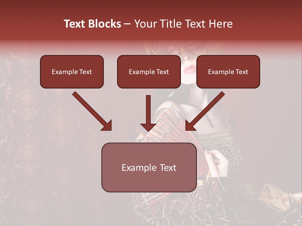 Love Cosplay Young PowerPoint Template