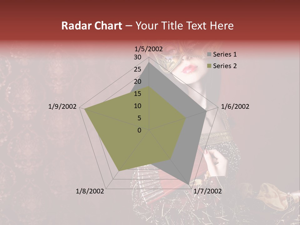 Love Cosplay Young PowerPoint Template