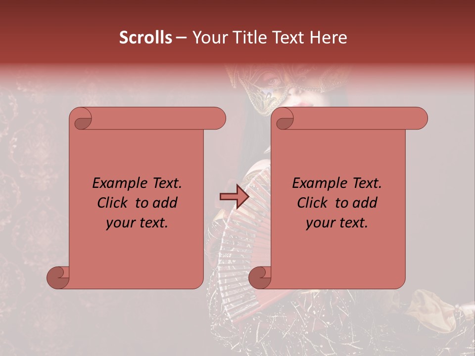 Love Cosplay Young PowerPoint Template