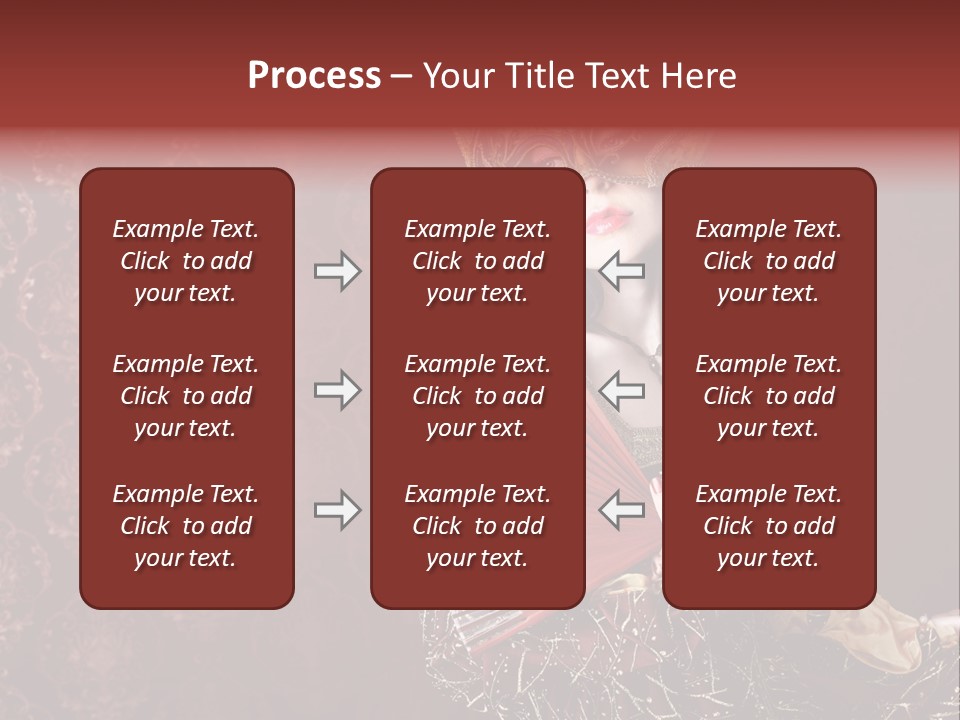Love Cosplay Young PowerPoint Template