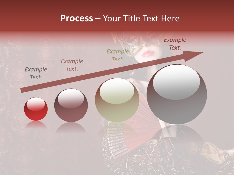 Love Cosplay Young PowerPoint Template