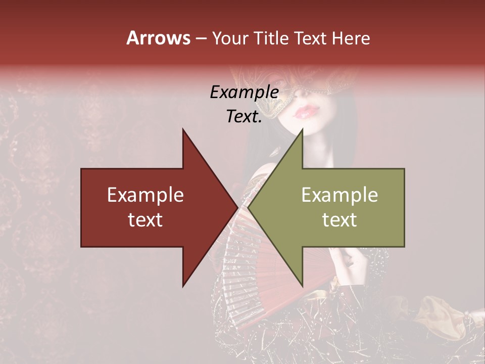 Love Cosplay Young PowerPoint Template