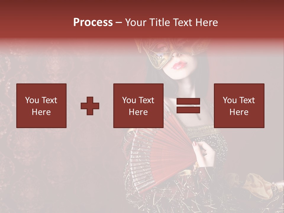 Love Cosplay Young PowerPoint Template