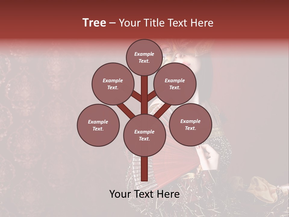 Love Cosplay Young PowerPoint Template