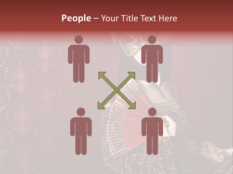 Love Cosplay Young PowerPoint Template