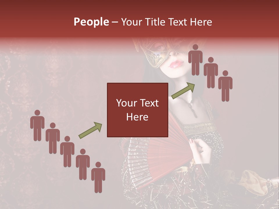 Love Cosplay Young PowerPoint Template